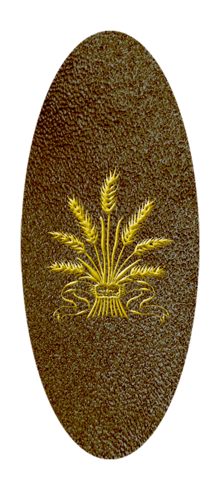 D516 562 Shock of Wheat Gold on Brown